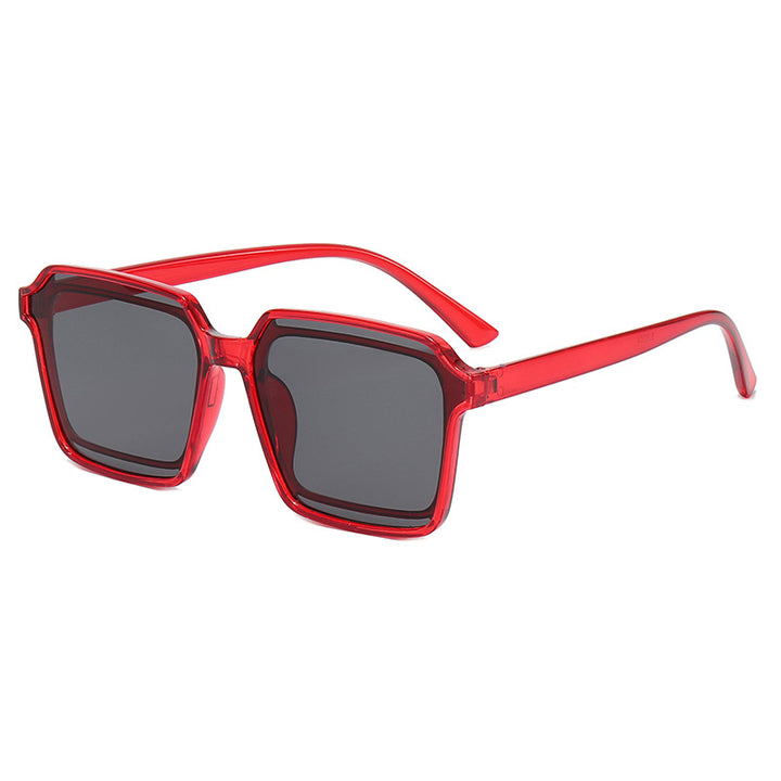 Women elegant square sunglasses with sturdy frame Bowlift