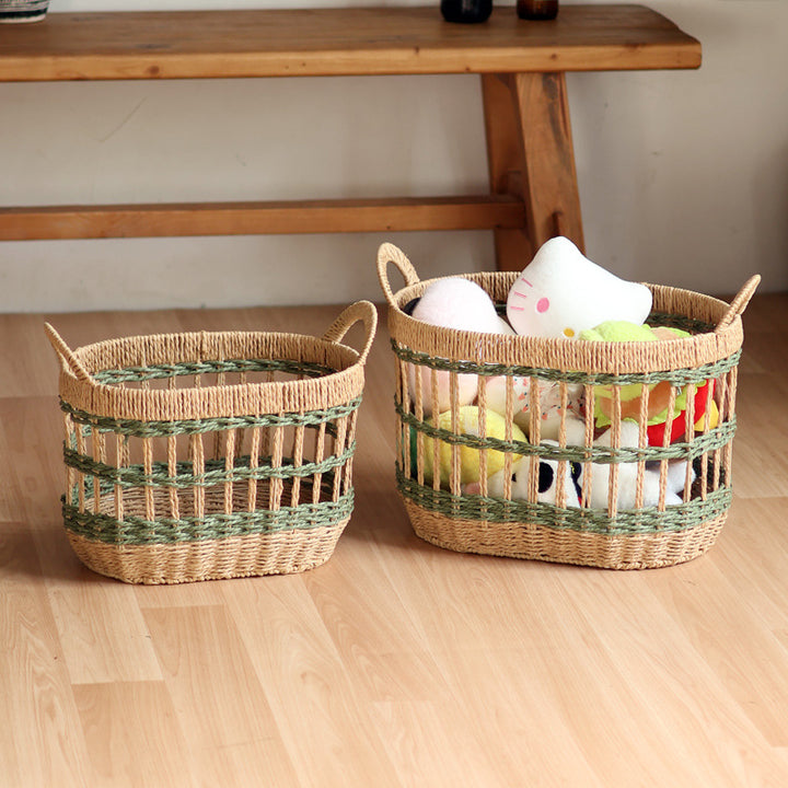 Handwoven storage basket Bowlift