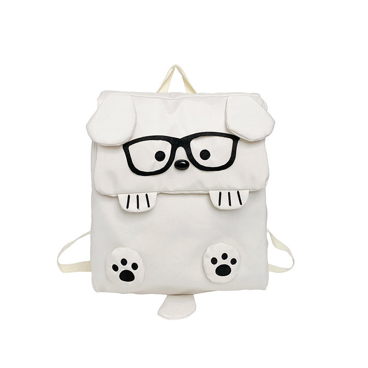 Backpack in Creative Dog Design with Funny Details Bowlift
