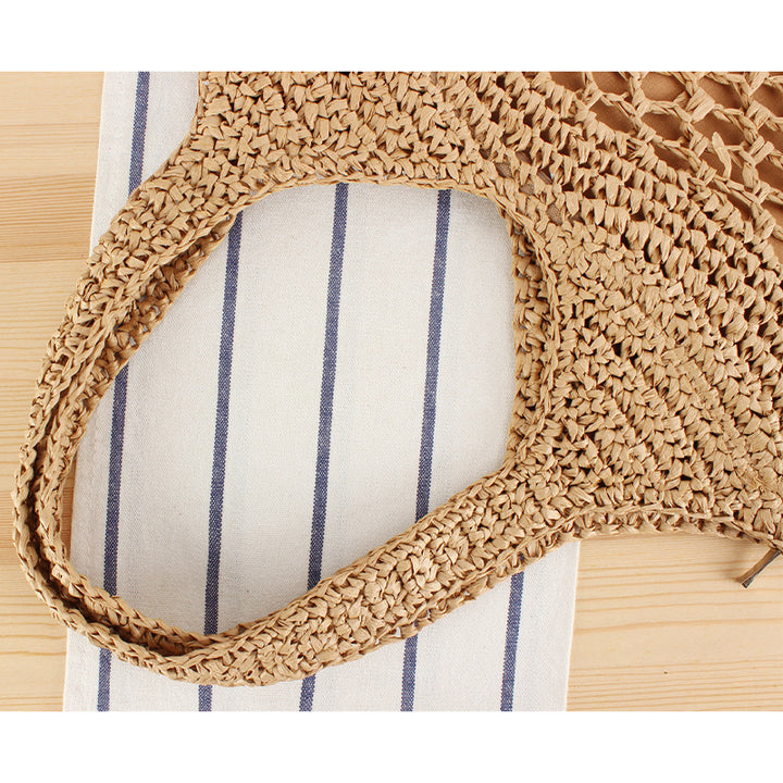 Shoulder Bag Made of Sustainable Rattan Weaving Bowlift