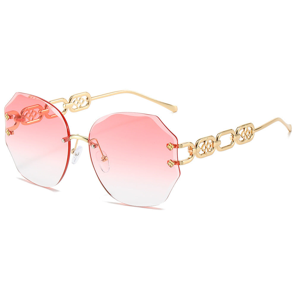 Elegant Oversized Octagonal Sunglasses Bowlift