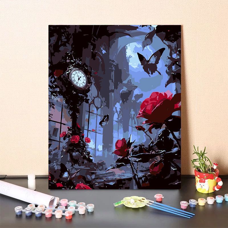 DIY Paint-by-Number Art Kit Bowlift
