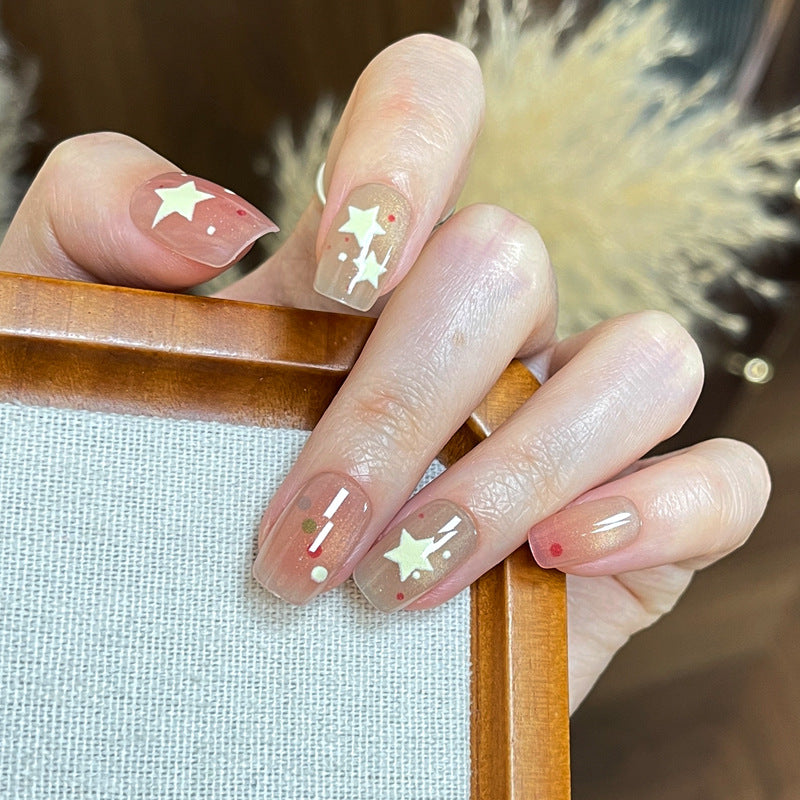 Elegant Nail Art Press-On Nails Bowlift