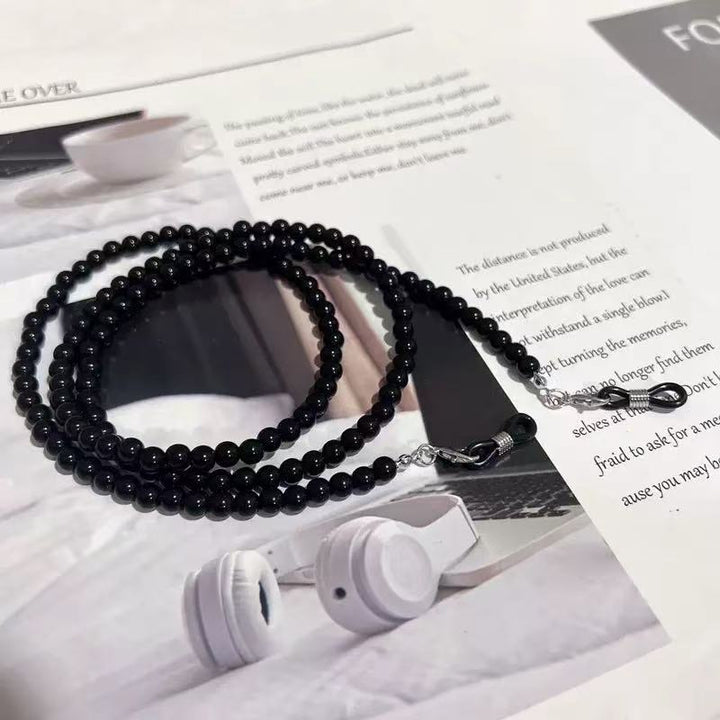 Beaded Eyewear Chain with Durable Clips Bowlift
