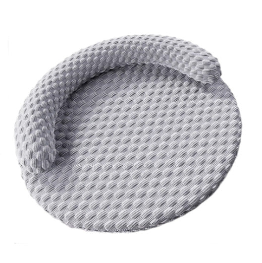 Comfort Round  Cushion with Elevated Edges  Dog Bed