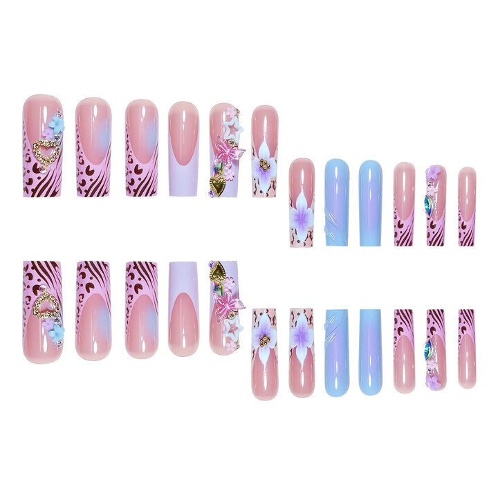 Decorative Long Nail Art Enhancements Bowlift
