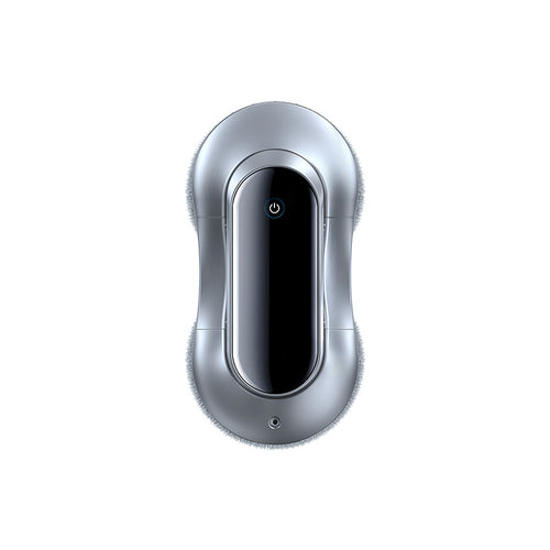 cordless smart magnetic glass window cleaning robot with dual microfiber rotating pads Bowlift