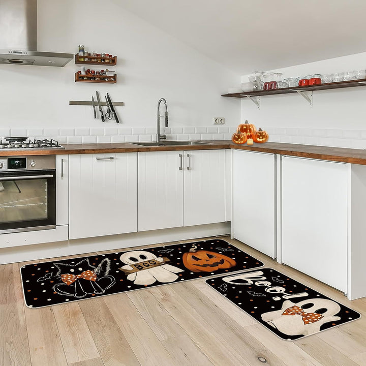 Halloween-Themed Kitchen Mat