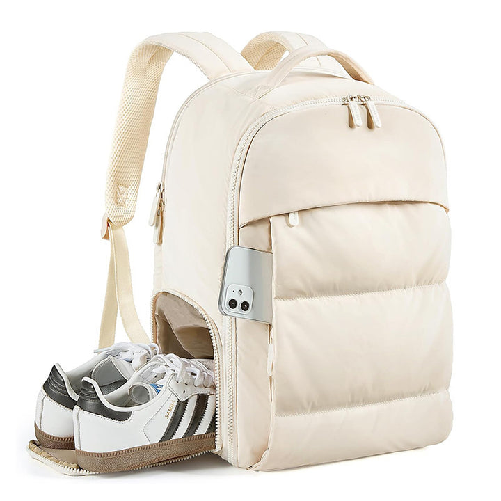 Practical sports backpack with shoe compartment Bowlift