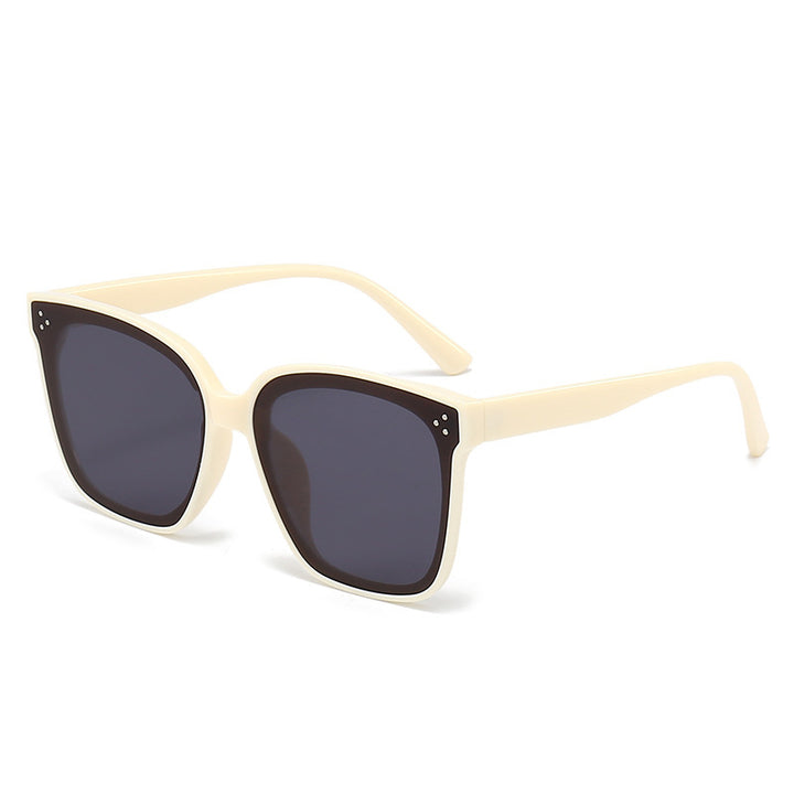 Oversized Geometric Frame Sunglasses