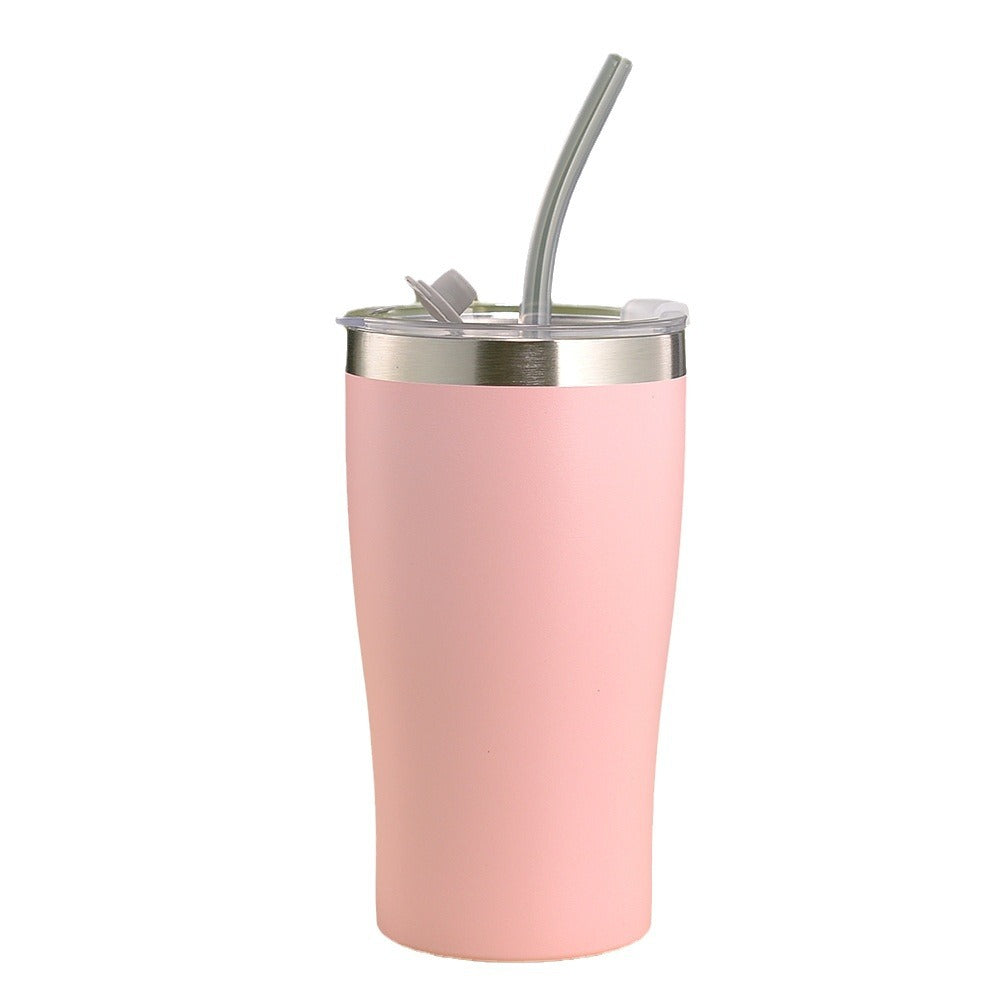 Ladies Insulated Cup with Straw Bowlift