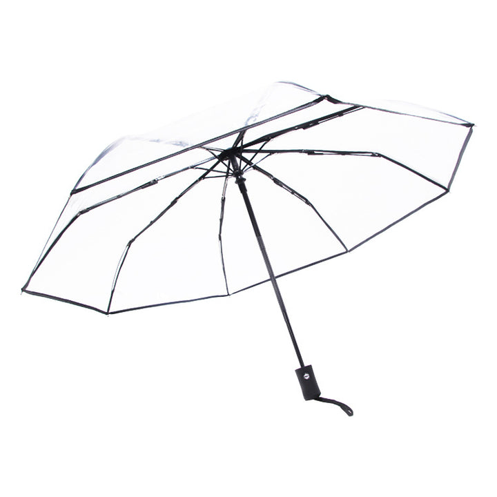Women Folding Umbrella Bowlift