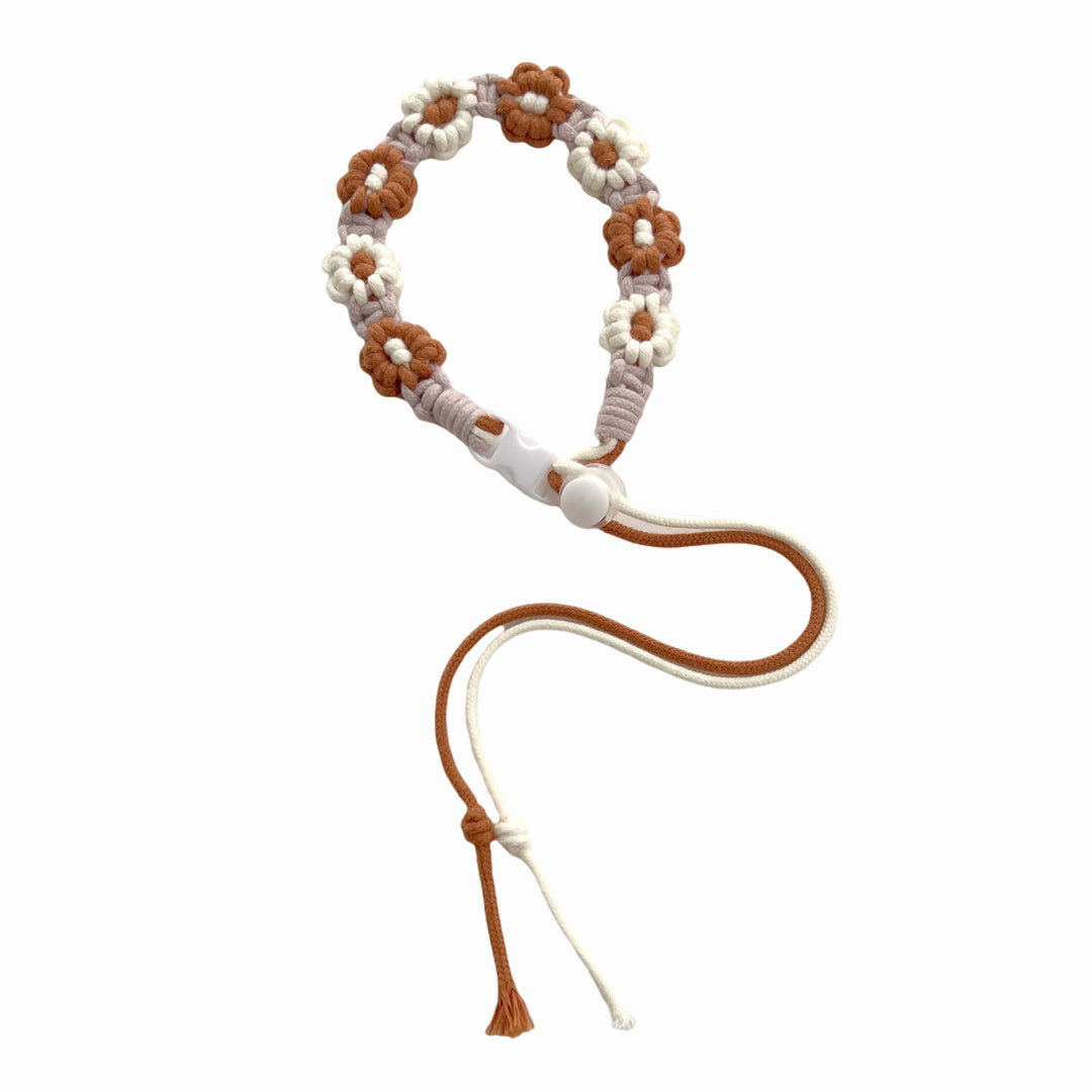 Decorative Flower Macrame Eyewear Holder Bowlift