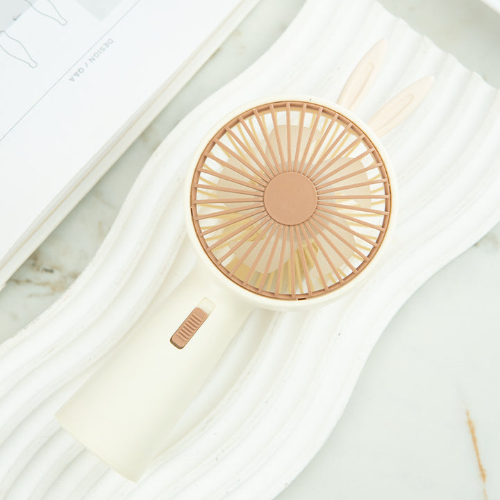 Portable Handheld Cooling Fan with Cute Antler Design Bowlift
