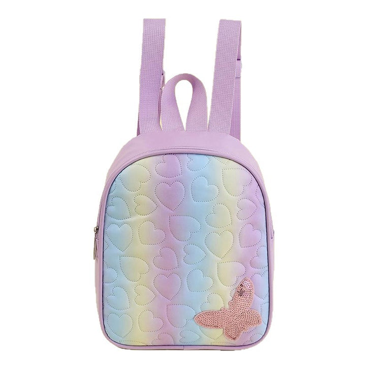 Mini backpack with heart pattern Bowlift