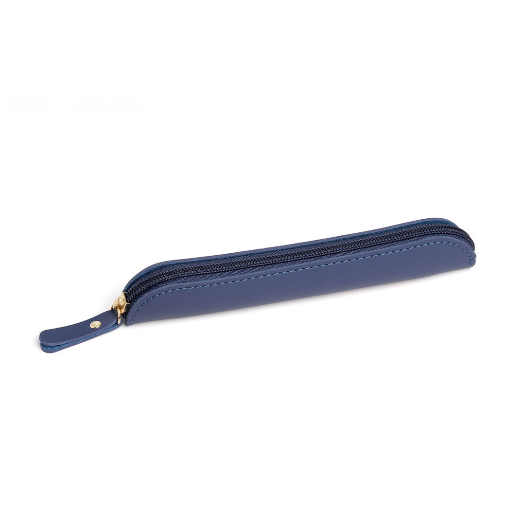 Elegant Leather Pencil Pouch Bowlift