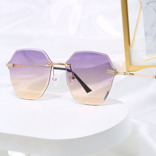 Women's fashionable sunglasses in luxurious octagonal design Bowlift