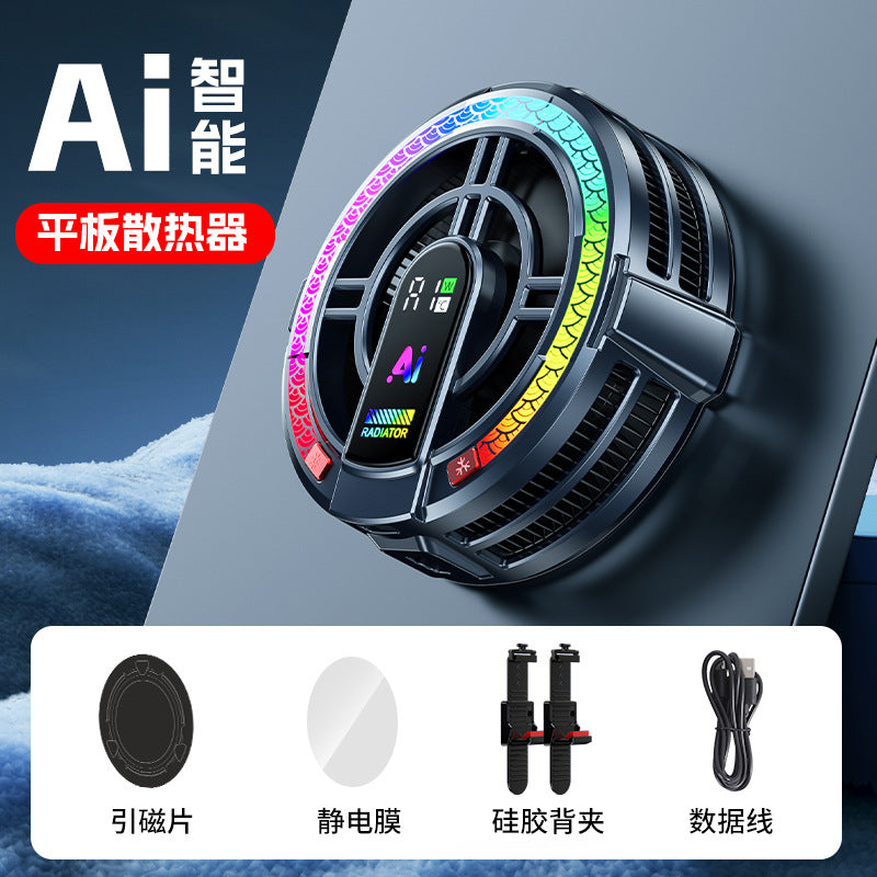 Unisex Mobile Mini Air Cooler with LED Lighting Bowlift