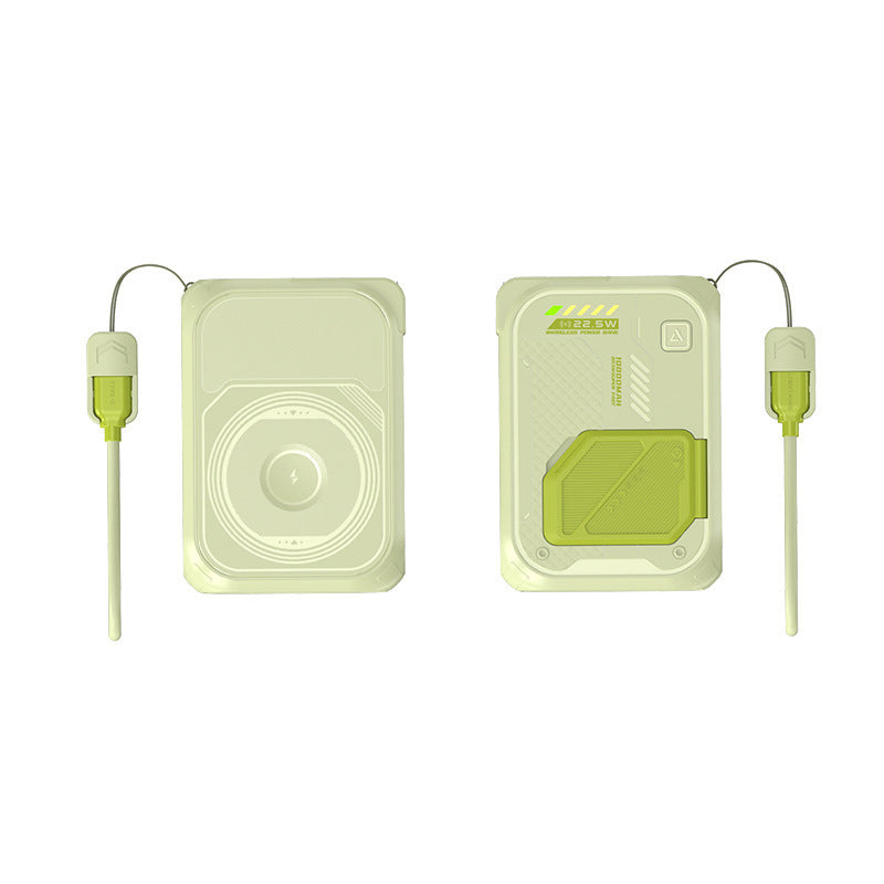Portable power bank with innovative fast charging function and wireless charging option Bowlift