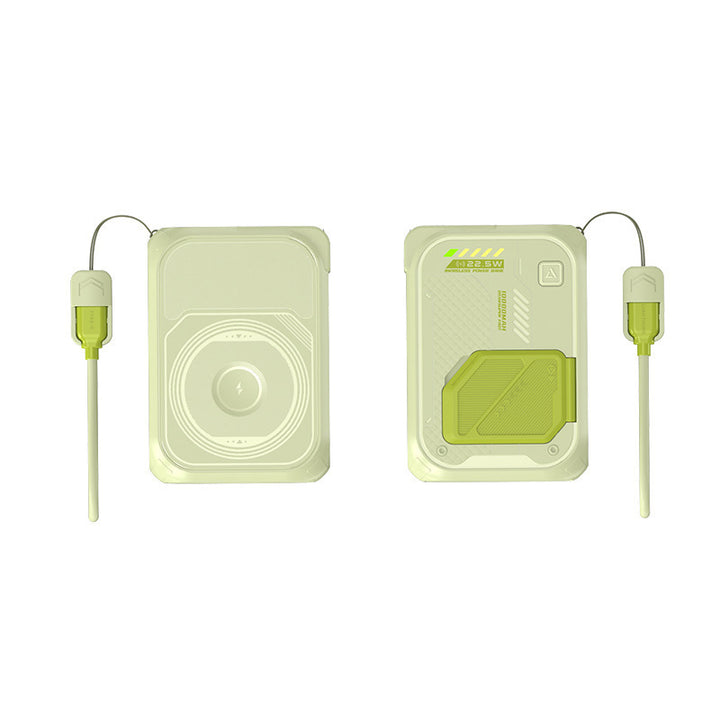 Portable power bank with innovative fast charging function and wireless charging option Bowlift