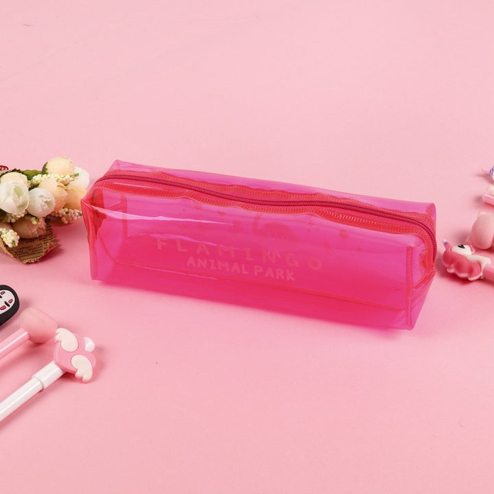 Stylish Transparent Pencil Case Bowlift