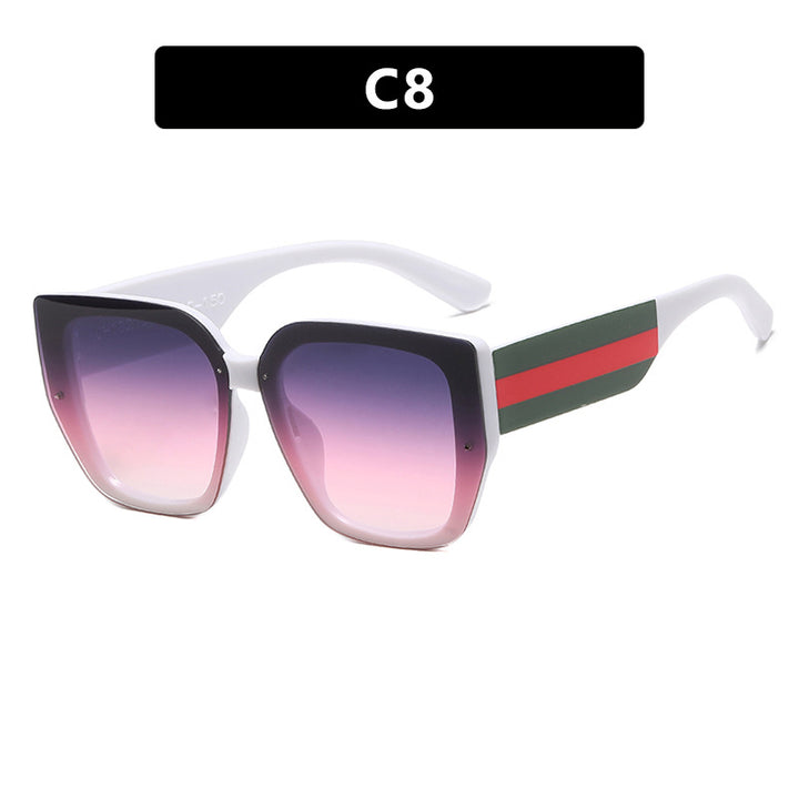 Women's oversized sunglasses with a fashionable frame and UV protection Bowlift