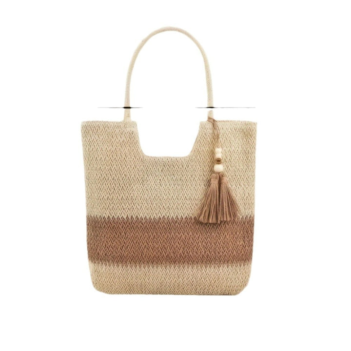 Exclusive and Handmade Beach Bag with Fringes Bowlift