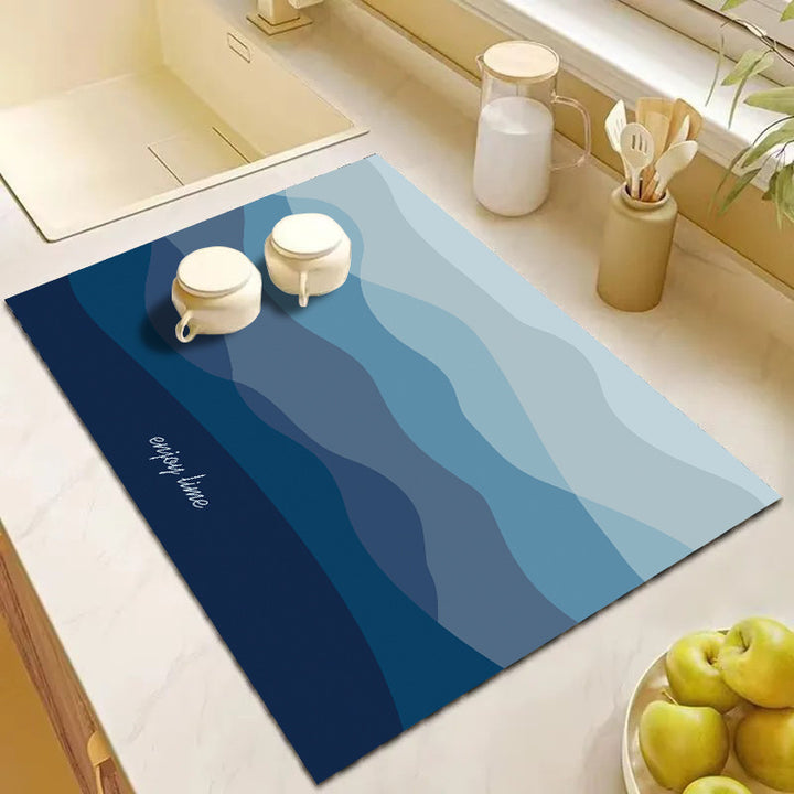 Cute Cartoon Character Kitchen Mat Bowlift
