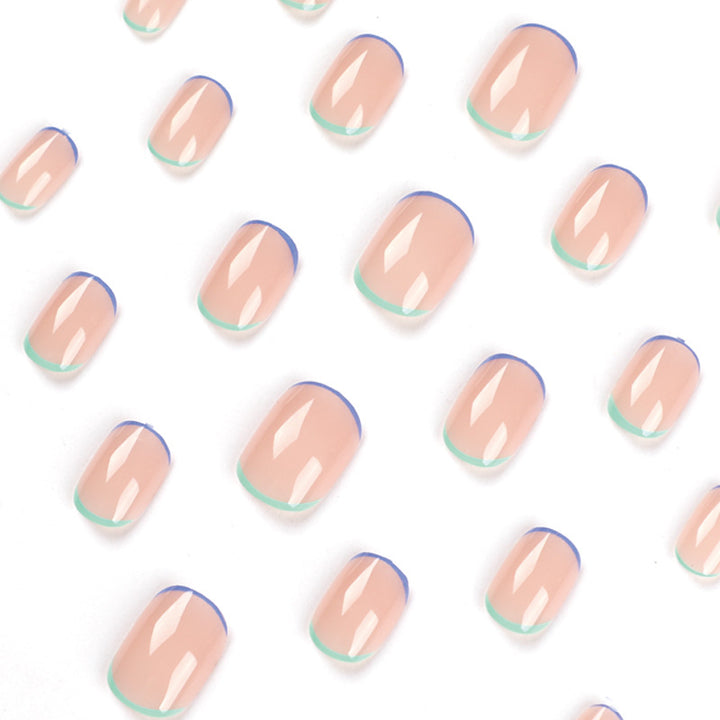 Artistic Nail Art with Creative French Tips Bowlift