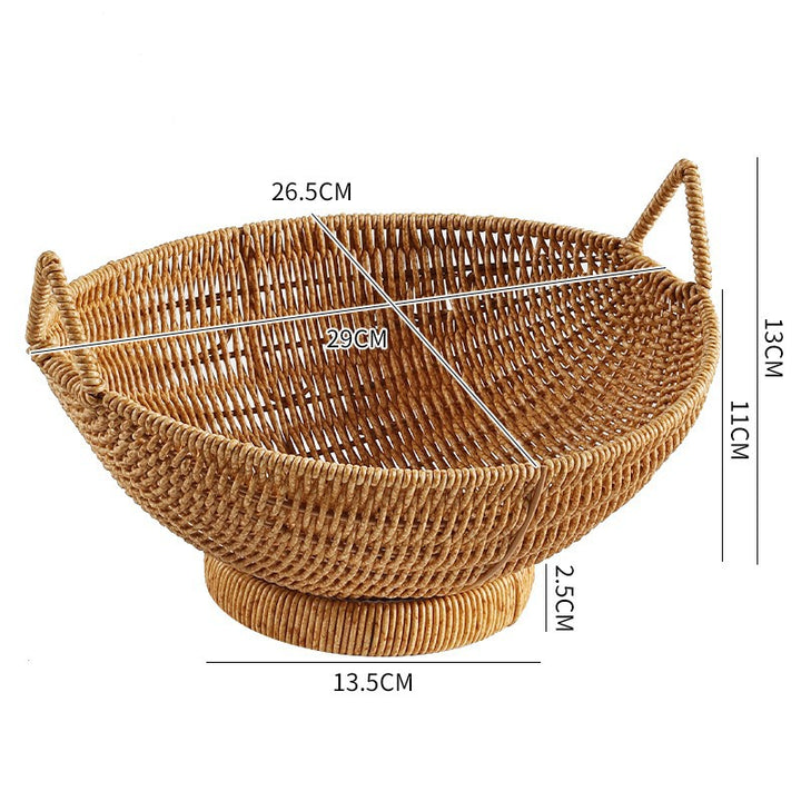 Elegant Woven Fruit Serving Bowl Bowlift
