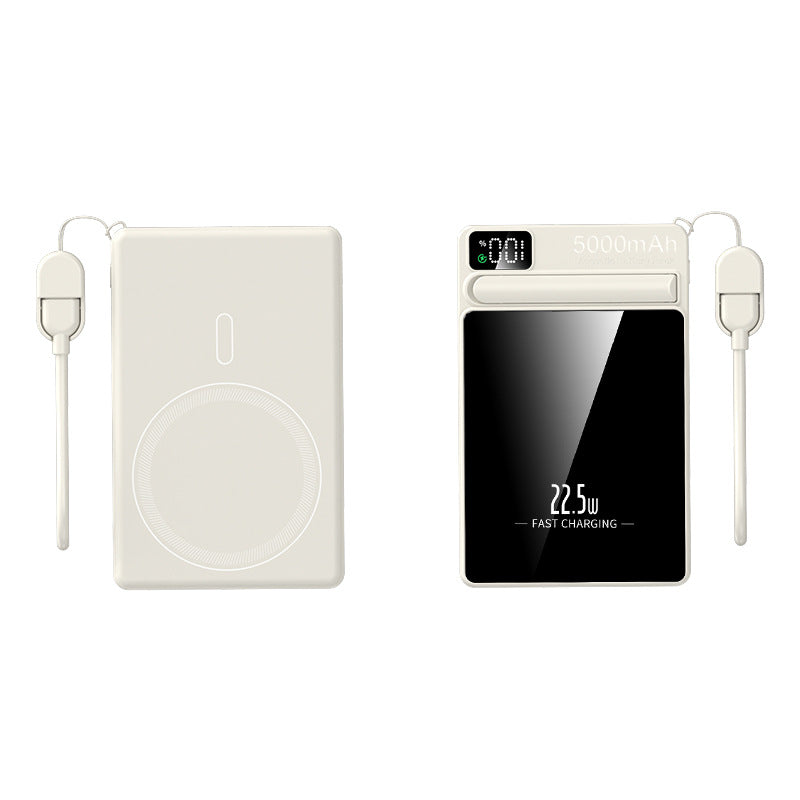 Magnetic Powerbank with High-Speed Charging Bowlift