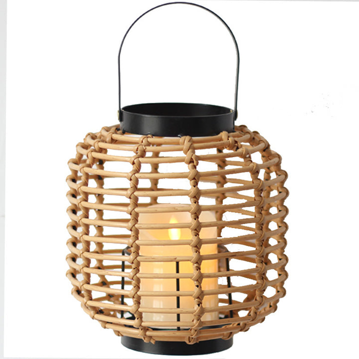 Handcrafted rattan lamp Bowlift