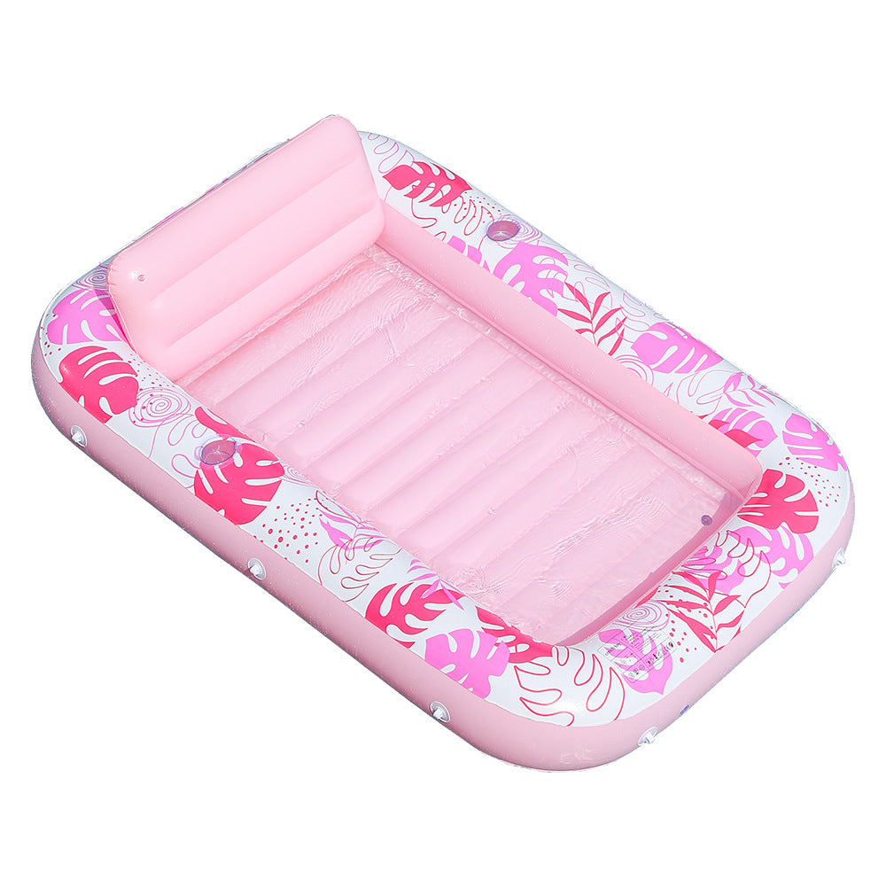 Women Inflatable Lounge with Headrest Bowlift