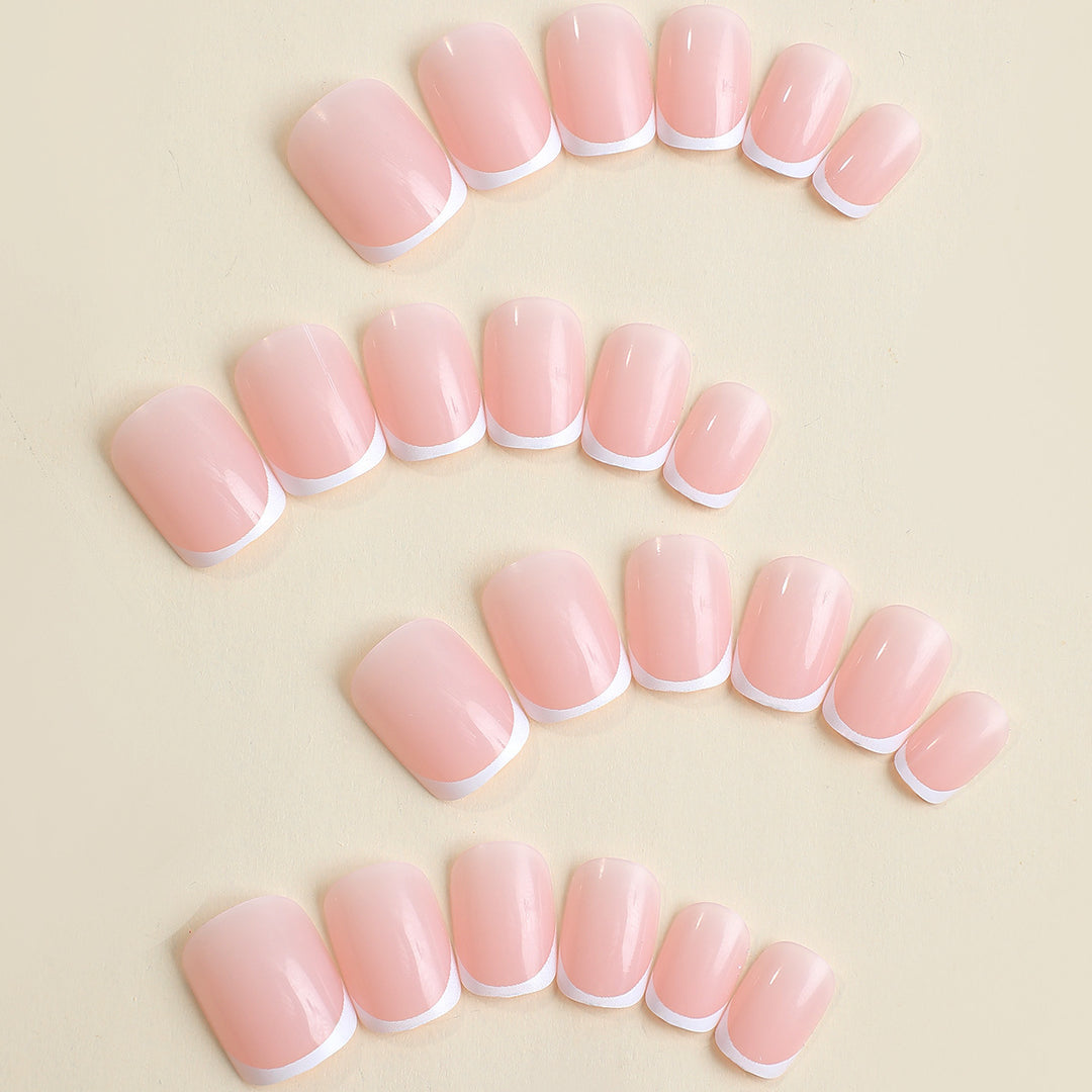 Luxury artificial nail set with sparkling crystal decorations Bowlift