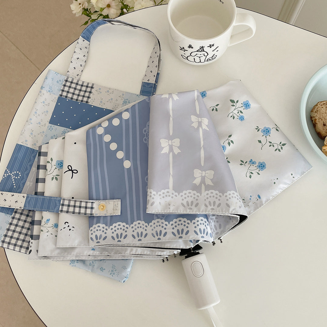 Women's umbrella in romantic patchwork design Bowlift