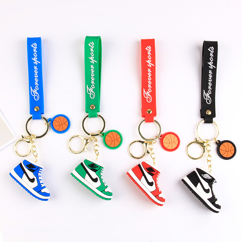 Basketball-Inspired Shoe Keychain Bowlift