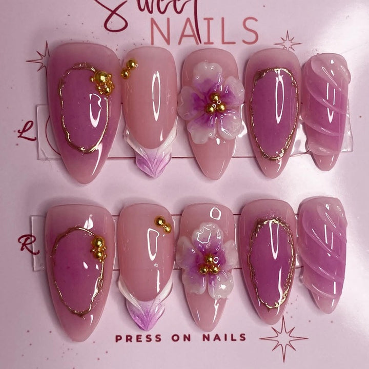 Creative Nail Art Kit with Various Designs Bowlift