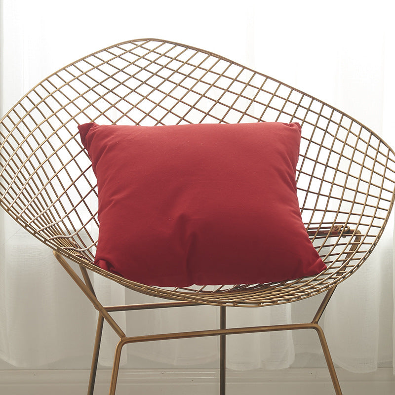 Plush Modern Accent Pillow
