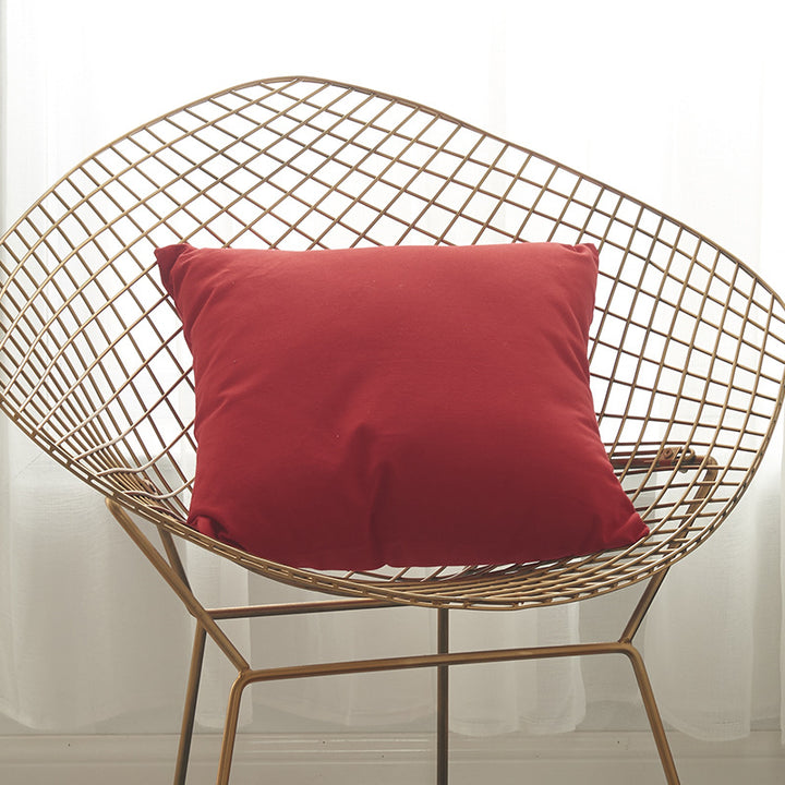 Plush Modern Accent Pillow