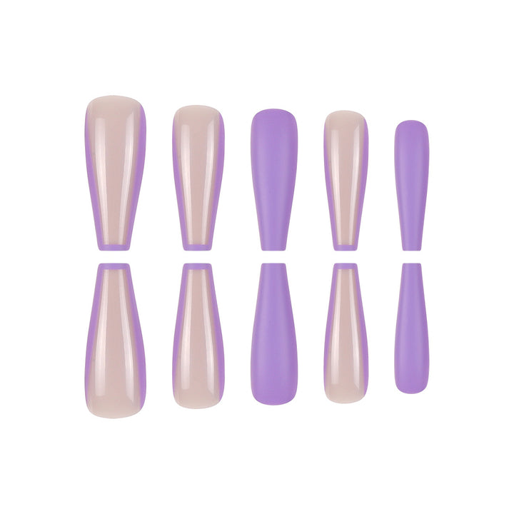 Elegant Matte Long Stiletto Nail Tips Bowlift