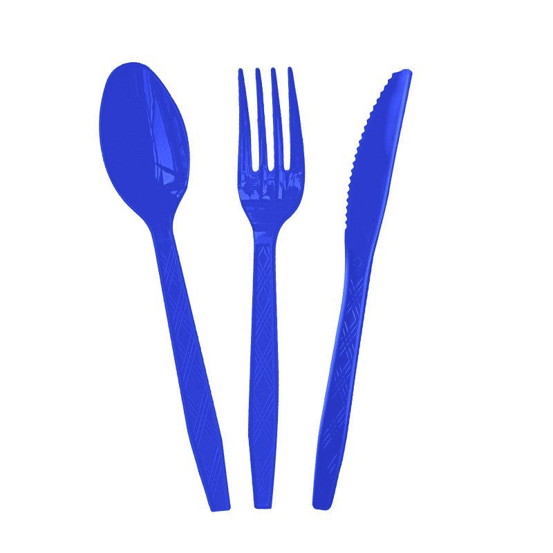 Unisex nano disposable cutlery set made of durable plastic with non-slip grip texture Bowlift