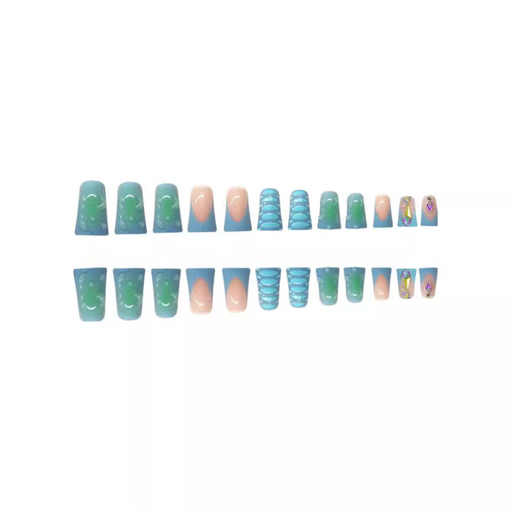 Creative Water-Themed Nail Extensions Bowlift