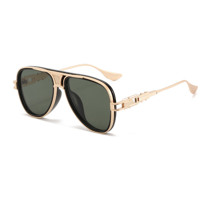 Retro Aviator Style Sunglasses Bowlift