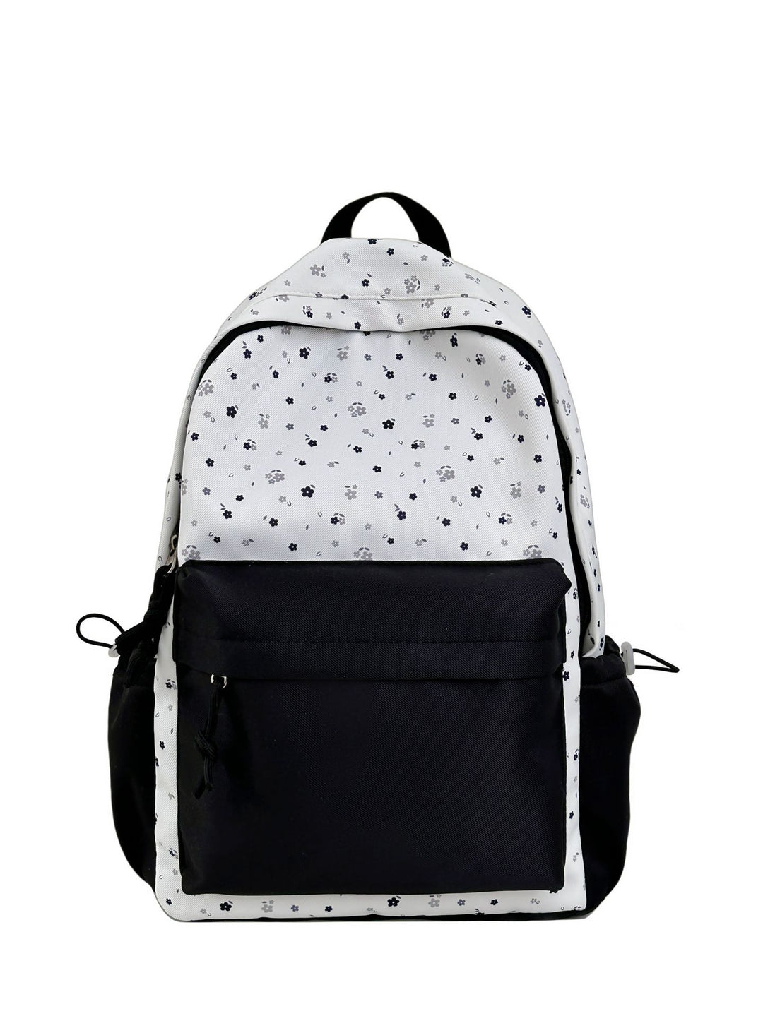 Mini backpack with floral design and practical organizer compartments Bowlift