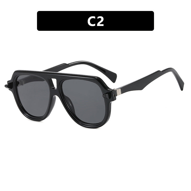 Women's rectangular sunglasses with modern frame and polarized lenses Bowlift