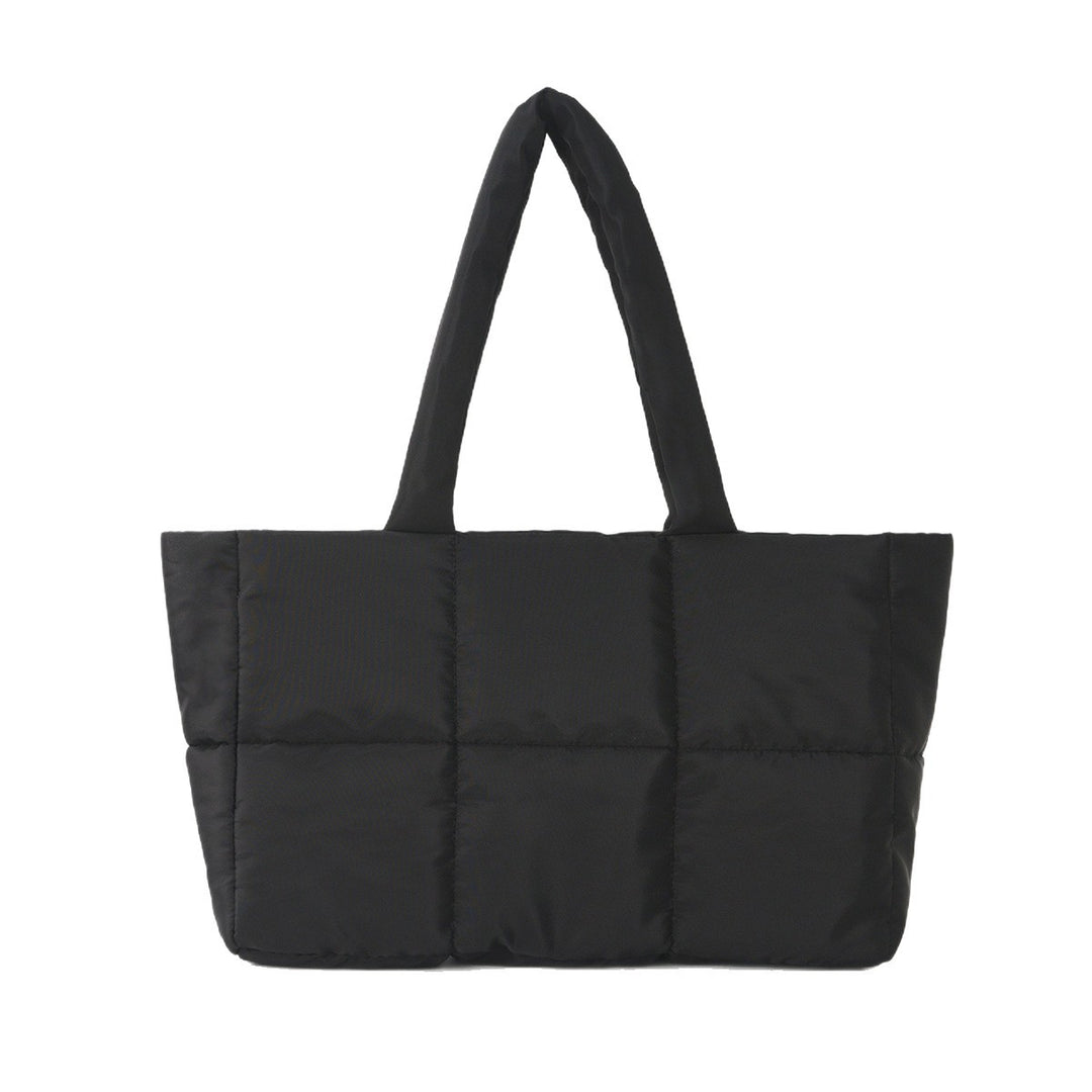 Padded carrying bag with modern quilted design Bowlift