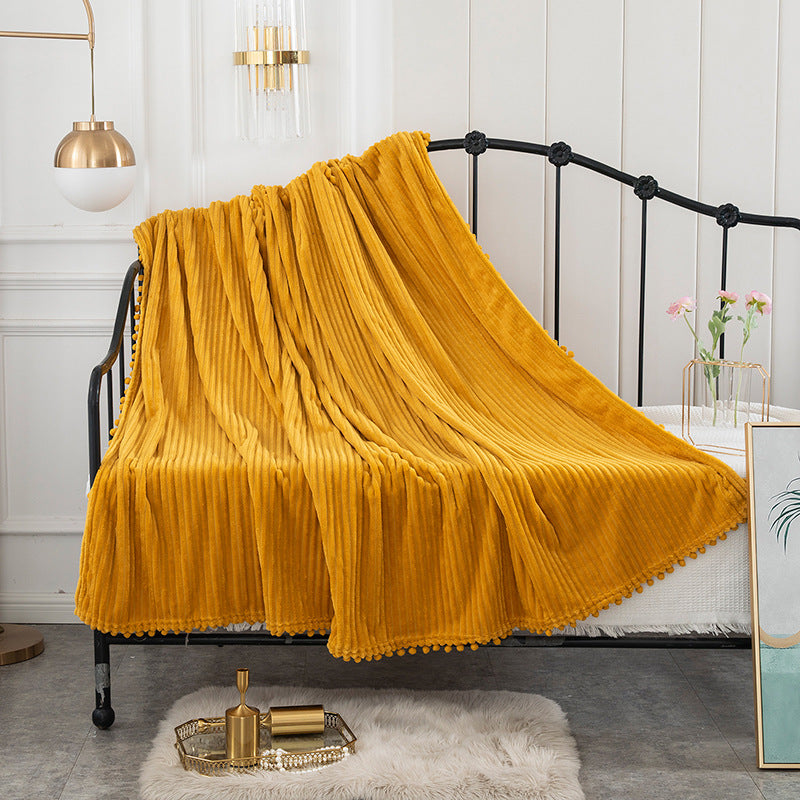 Women high-quality plush throw Bowlift