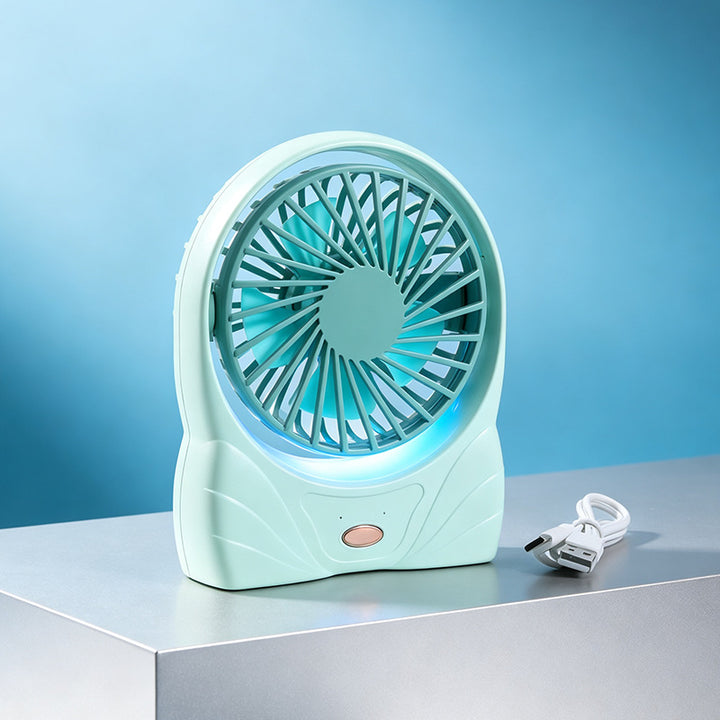 Women Portable Table Fan with Digital Control Bowlift