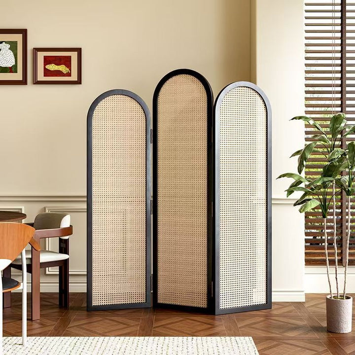 Elegant Rattan Room Divider Bowlift