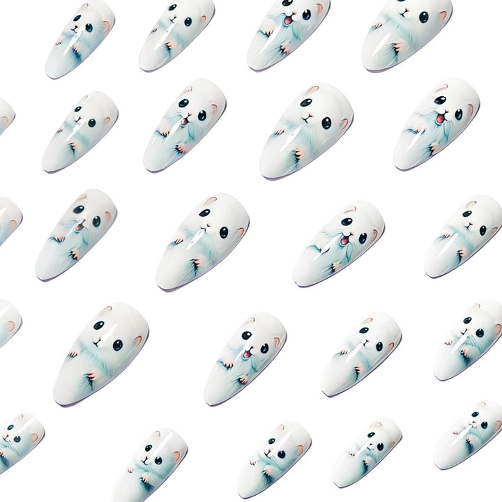 Cute Animal-Themed Nail Art Bowlift